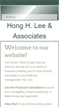 Mobile Screenshot of honghlee.com